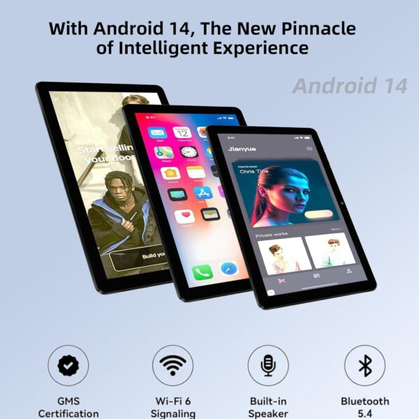 71xIFpve13L._AC_SL1500_.jpg Android Tablet 10 Inch - Android 14 Octa Core 1.8GHz, Tablet...