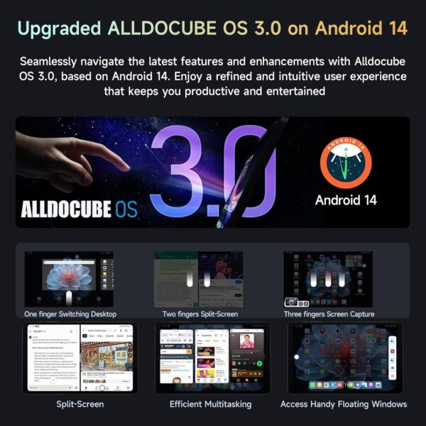 71xs2Qa1uCL._AC_SL1500_.jpg ALLDOCUBE Android 14 Tablet, 8.4 inch Helio G99 iPlay 60 Min...