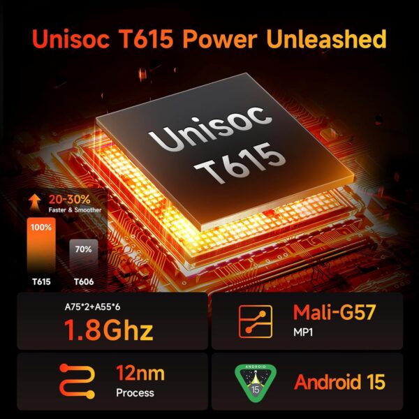 [2025 New Android 15] 10.1 inch Tablet, FHD IPS 1920x1200 an...