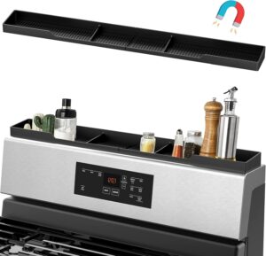 AWOKE Stove Top Shelf 30 Inch - Silicone Material Magnetic AWOKE Stove Top Shelf 30 Inch - Silicone Material Magnetic S...