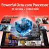 81xCXfy54L._AC_SL1500_.jpg Android 14 Tablet 10.1 inch Tablets,20GB RAM 128GB ROM 1TB E...
