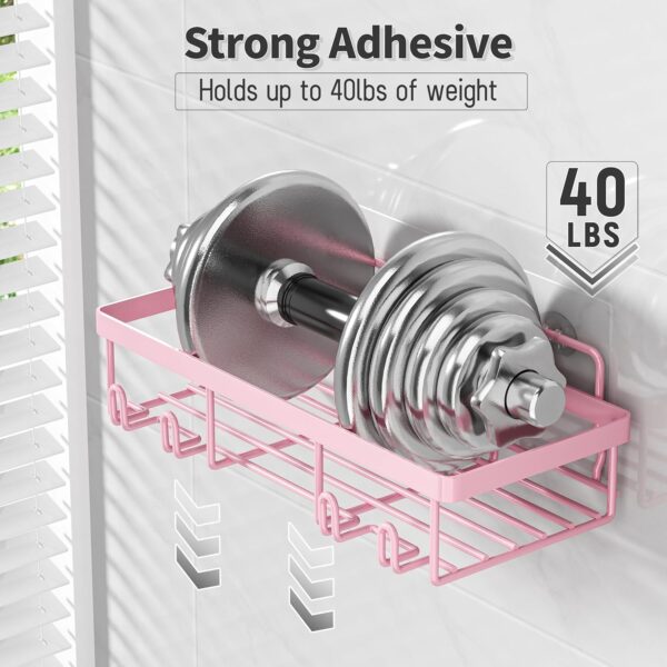 81-H3A4RAL._AC_SL1500_.jpg 5 Pack Shower Caddy Organizer Rack Shelf for Inside Shower, ...