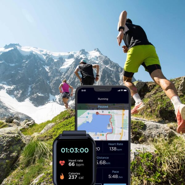 Motorola Moto Watch 70 - Health and Fitness Bluetooth Smartw...