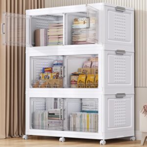 150Gal Plastic Storage Bins with Lid and Wheels, 3Pack Extra... 150Gal Plastic Storage Bins with Lid and Wheels, 3Pack Extra...