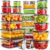 52 PCS Food Storage Containers with Lids Airtight (26 Lids 52 PCS Food Storage Containers with Lids Airtight (26 Lids &...