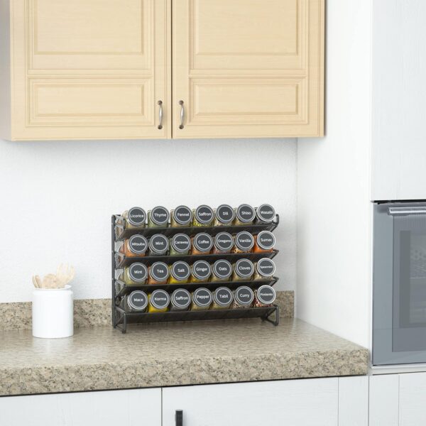 814enmejLhL._AC_SL1500_.jpg SpaceAid Spice Rack Organizer with 28 Spice Jars, 386 Spice ...
