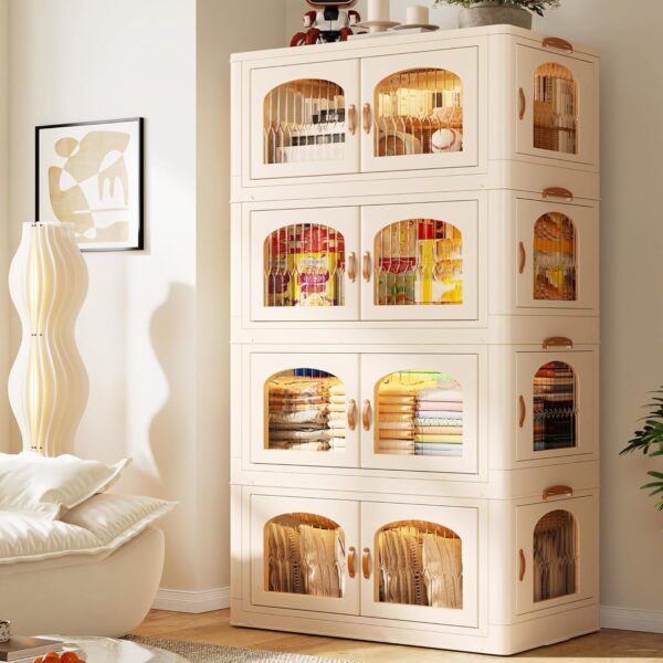 EnHomee 100GAL Storage Bins with Lid Large Stackable Bins wi... EnHomee 100GAL Storage Bins with Lid Large Stackable Bins wi...