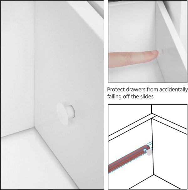 816ebOigqxL._AC_SL1500_.jpg Yaheetech Wooden Floor Cabinet, Side Storage Organizer with ...