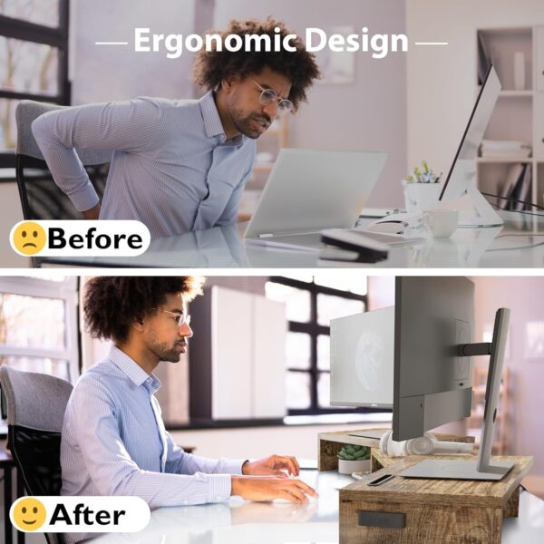 81AaMafYTDL._AC_SL1500_.jpg BONTEC Dual Monitor Stand Riser with Smartphone Holder, Adju...