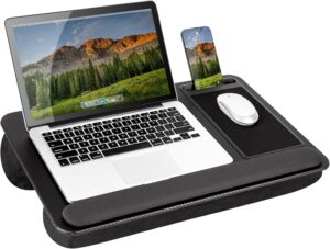 LAPGEAR Home Office Pro Lap Desk with Wrist Rest, Mouse LAPGEAR Home Office Pro Lap Desk with Wrist Rest, Mouse Pad,...