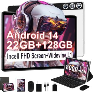 Android Tablet 2025 Tablets with 22GB RAM+128GB ROM/ 1TB Exp... Android Tablet 2025 Tablets with 22GB RAM+128GB ROM/ 1TB Exp...
