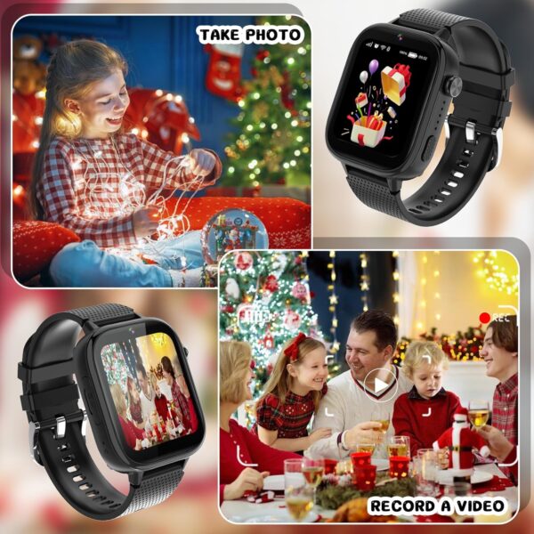 OKYUK 4G Smartwatch, Kids Watch for Kids with SIM Card, 47 E...