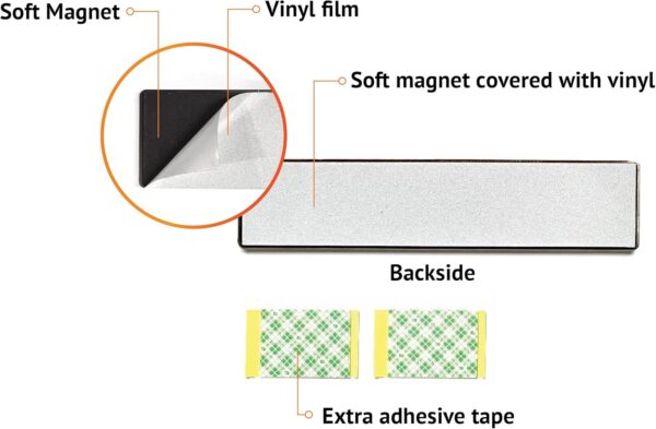 Dishwasher Magnet Clean Dirty Sign, Kubik Letters Premium St...