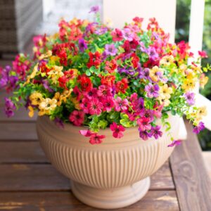 Artificial Flowers for Outdoor Indoor Garden Home Decoration... Artificial Flowers for Outdoor Indoor Garden Home Decoration...