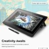81KvXrqzXVL._AC_SL1500_.jpg Wacom Cintiq 16 Drawing Tablet with Screen, 15.4" Full HD Di...