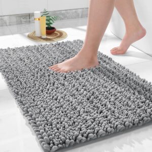 Yimobra Bathroom Rug Mat 24 x 17, Extra Soft Non Yimobra Bathroom Rug Mat 24 x 17, Extra Soft Non Slip Absorb...