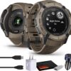 Garmin Instinct 2X Solar - Tactical Edition Coyote Tan, Rugg... Garmin Instinct 2X Solar - Tactical Edition Coyote Tan, Rugg...