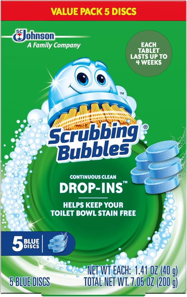 Scrubbing Bubbles Toilet Bowl Tablets, Continuous Clean Toil...