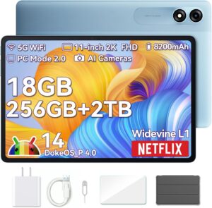 Blackview Tablet 2025, 11 inch Android Tablet with 18GB+256G... Blackview Tablet 2025, 11 inch Android Tablet with 18GB+256G...