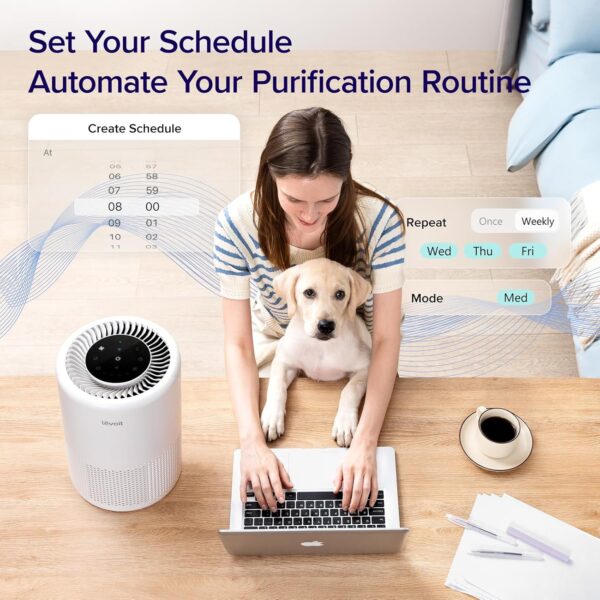 81Pov4RQg0L._AC_SL1500_.jpg LEVOIT Air Purifier for Home Bedroom, Smart WiFi Alexa Contr...