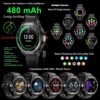 Military GPS Smart Watch: 1.43” AMOLED Always On Display, Bu...