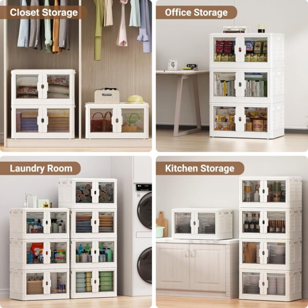 81RoZSDhrQL._AC_SL1500_.jpg 345Qt Stackable Storage Bins with Lids & Wheels, 3-Pack Larg...