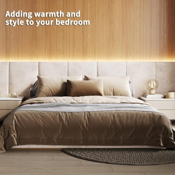 81RtVcrmxvL._AC_SL1500_.jpg Art3d LED Recessed Lighting Kit - 6pcs Self-adhesive White L...