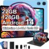 2025 Android 14 Tablet, 22GB RAM 128GB ROM 1TB Expand, 2025 Android 14 Tablet, 22GB RAM 128GB ROM 1TB Expand, 10 in...