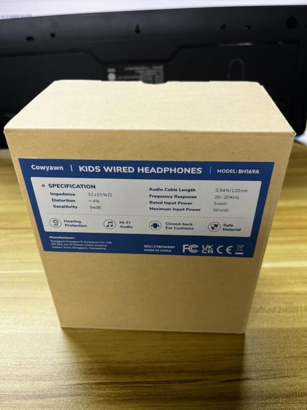 Kids Headphones, Toddler Headphones with Safe Volume Limiter...