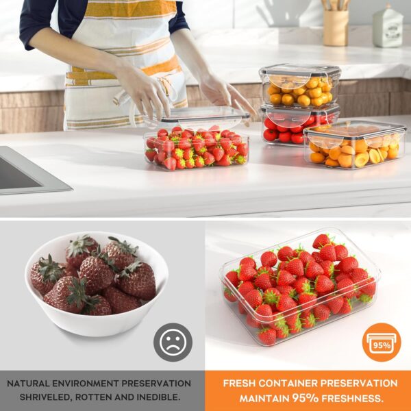 81ZRAAmdA2L._AC_SL1500_.jpg 40 PCS Food Storage Containers with Lids Airtight (20 Contai...