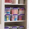 IRIS USA 5 Qt. Plastic Storage Bins with Lids, 6 Pack, Craft...