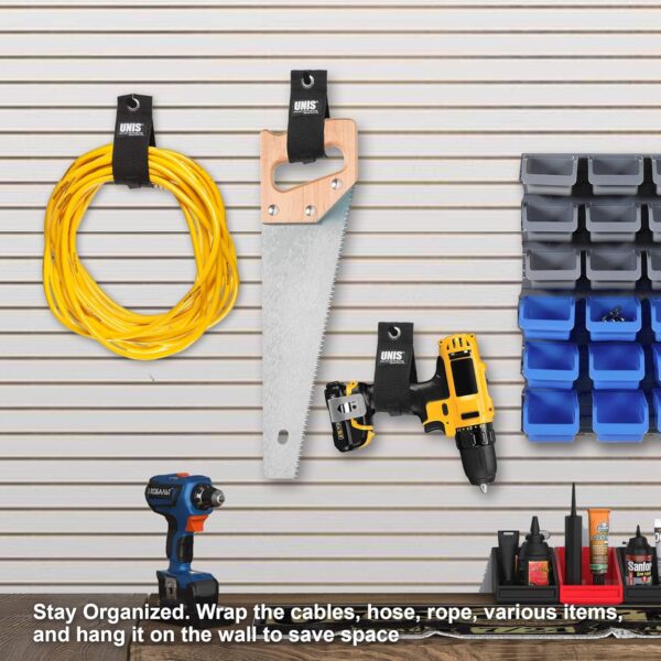 8 Pack Heavy Duty Large 13-inch Extension Cord Storage Exten...