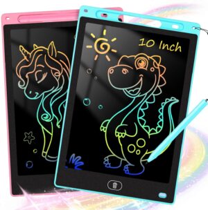 2 Pack 10 Inch LCD Writing Tablet for Kids - 2 Pack 10 Inch LCD Writing Tablet for Kids - Preschool Drawi...