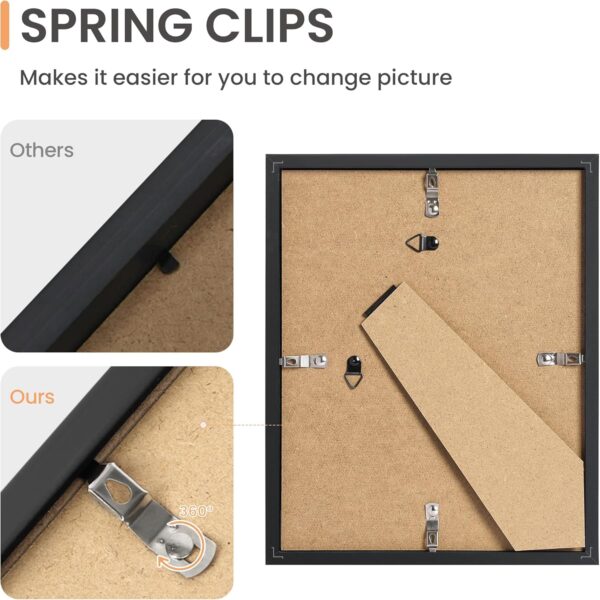 upsimples 10 Pack Picture Frames Collage Wall Decor for Moun...