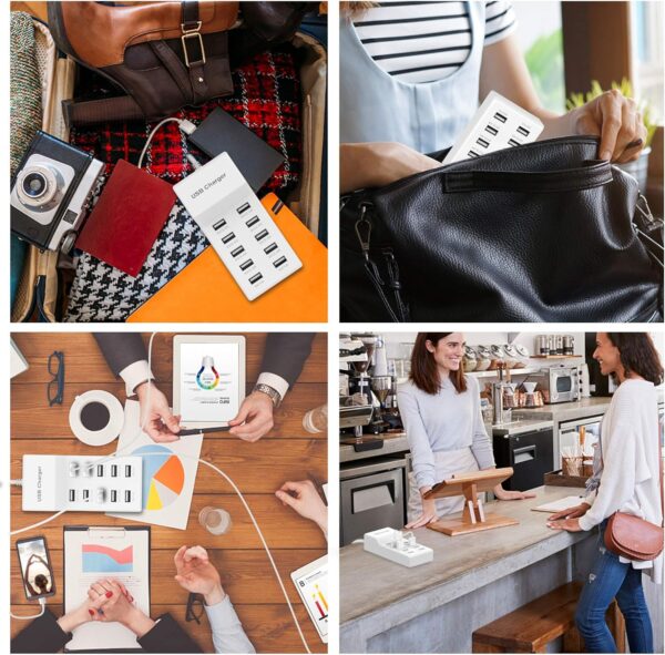 81ey3WELSGL._AC_SL1500_.jpg USB Charger USB Wall Charger with Rapid Charging Auto Detect...