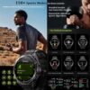 Military GPS Smart Watch: 1.43” AMOLED Always On Display, Bu...