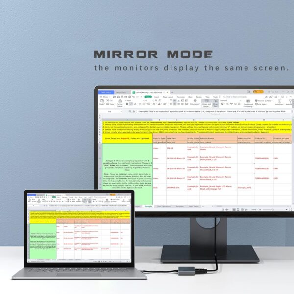 81fgBnezpOL._AC_SL1500_.jpg USB C to HDMI Multiport Adapter Cable with Charging Port, US...