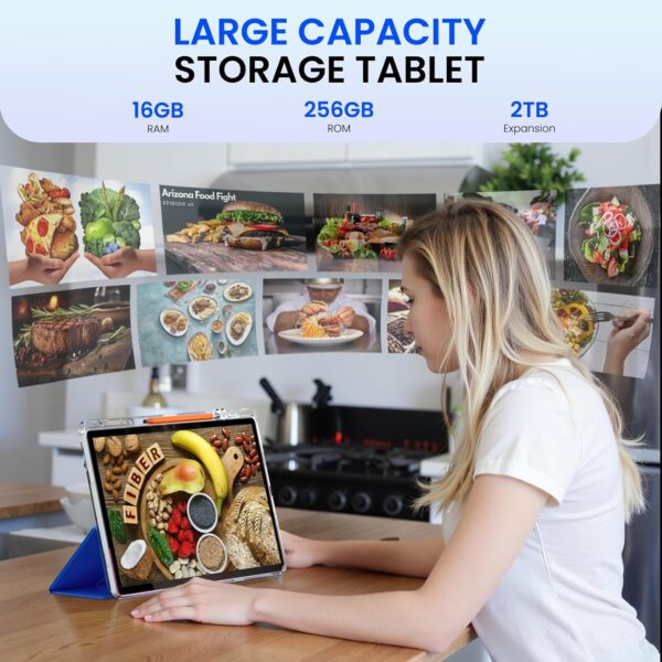 81gClOI1k7L._AC_SL1500_.jpg 14 inch Large Screen Tablet, Android Tablet 16GB RAM 256GB R...