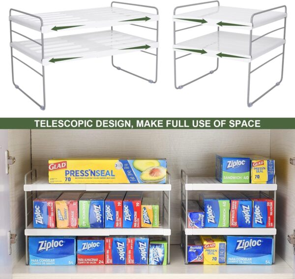 Pantry Organization and Storage for Kitchen - Expandable Kit...