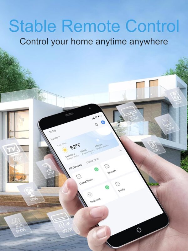 81i7W7fSyAL._SL1500_.jpg EIGHTREE Mini Smart Plug 5GHz & 2.4GHz Wi-Fi, Compatible wit...