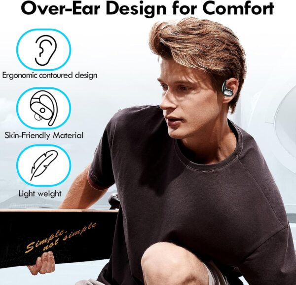 kurdene Wireless Earbuds Bluetooth Headphones Sport,Over Ear...