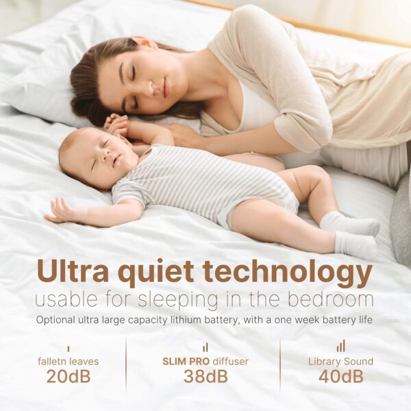 81k0dQKLdfL._AC_SL1500_.jpg Slim Pro 2025 Waterless Tower Diffuser with Essential Oil - ...