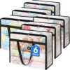 6 Pack Clear Storage Bags for Comforter, Clothes & Bedding, 6 Pack Clear Storage Bags for Comforter, Clothes & Bedding, ...