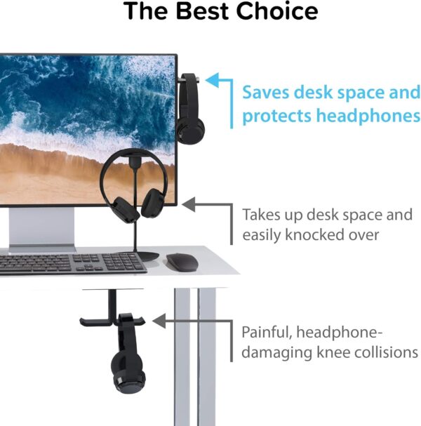 TotalMount Monitor Stand for Headphones and Headsets (Premiu...