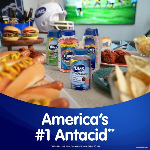 81mFqdBh8aL._AC_SL1500_.jpg TUMS Chewable Antacid Tablets for Extra Strength Heartburn R...