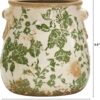 81metpzupUL._AC_SL1500_.jpg 6.5in. Tuscan Ceramic Green Scroll Planter