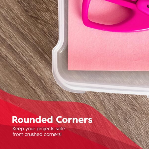 IRIS USA Board Game Storage Organizer Portable Plastic Proje...