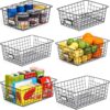 81p-LK4vt8L._AC_SL1500_.jpg 6 Pack Wire Baskets for Pantry Organization and Storage, Kit...