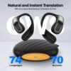 81p0mStQQzL._AC_SL1500_.jpg AI Language Translator Earbuds, OWS Real-Time 3-in-1 Transla...