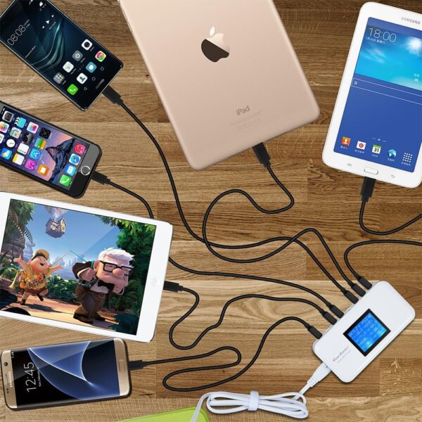 81pesy0Bf7L._AC_SL1000_.jpg 60W 8-Port USB Wall Charger, Multi Port USB Charger Charging...